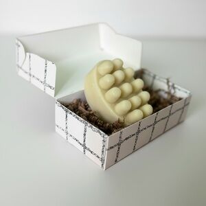 Vegan Massage Lotion Bar – Cocoa & Shea Butter, Zero Waste Skincare